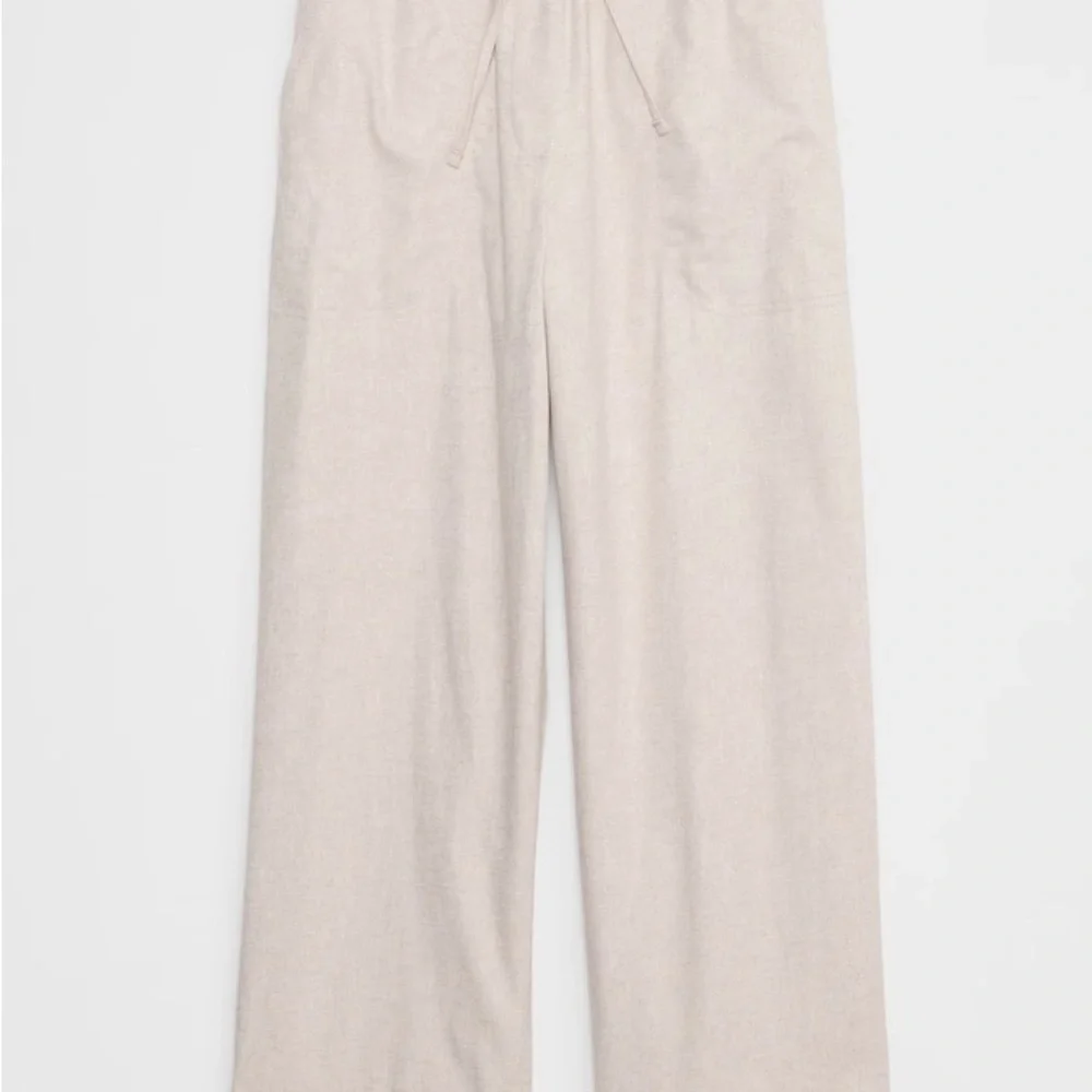 Banana Republic Linen Drawstring Trouser NWT